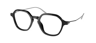 Prada PR 07YV women Black Geometric Eyeglasses