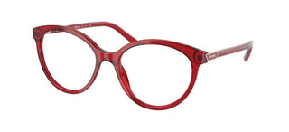 Prada PR 08YV women Red Geometric Eyeglasses