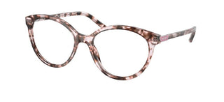 Prada PR 08YV women Brown Geometric Eyeglasses