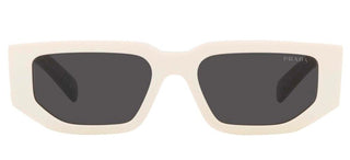 Prada PR 09ZS men White Geometric Sunglasses