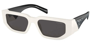 Prada PR 09ZS men White Geometric Sunglasses