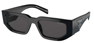 Prada PR 09ZS men Black Geometric Sunglasses