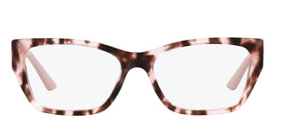 Prada PR 11YV women Havana Geometric Eyeglasses