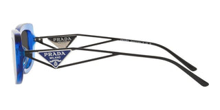 Prada PR 14YS women Blue Geometric Sunglasses