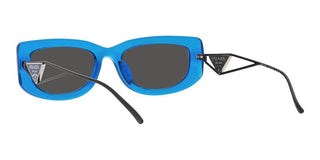 Prada PR 14YS women Blue Geometric Sunglasses