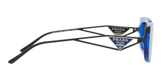 Prada PR 14YS women Blue Geometric Sunglasses