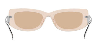 Prada PR 14YS women Transparent Geometric Sunglasses