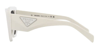 Prada PR 14ZS women White Geometric Sunglasses