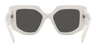 Prada PR 14ZS women White Geometric Sunglasses