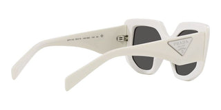 Prada PR 14ZS women White Geometric Sunglasses