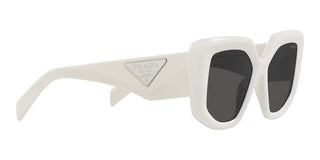 Prada PR 14ZS women White Geometric Sunglasses