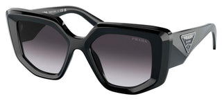 Prada PR 14ZS women Black Geometric Sunglasses