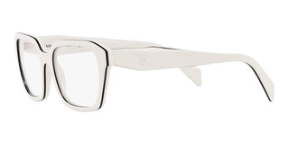 Prada PR 14ZV women White Squared Eyeglasses