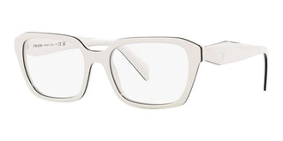 Prada PR 14ZV women White Squared Eyeglasses