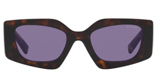 Prada PR 15YS women Havana Geometric Sunglasses