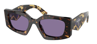 Prada PR 15YS women Havana Geometric Sunglasses