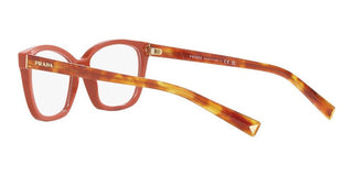 Prada PR 15ZV women Red Geometric Eyeglasses