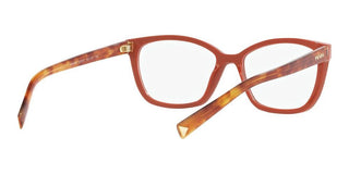 Prada PR 15ZV women Red Geometric Eyeglasses