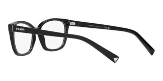 Prada PR 15ZV women Black Geometric Eyeglasses