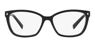 Prada PR 15ZV women Black Geometric Eyeglasses