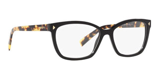 Prada PR 15ZV women Black Geometric Eyeglasses