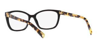 Prada PR 15ZV women Black Geometric Eyeglasses