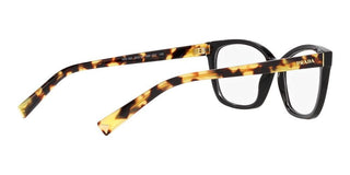 Prada PR 15ZV women Black Geometric Eyeglasses