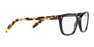 Prada PR 15ZV women Black Geometric Eyeglasses