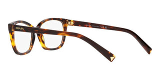 Prada PR 15ZV women Havana Geometric Eyeglasses