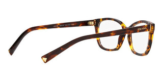 Prada PR 15ZV women Havana Geometric Eyeglasses