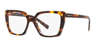 Prada PR 16ZV women Havana Butterfly Eyeglasses