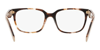 Prada PR 17ZV women Havana Squared Eyeglasses