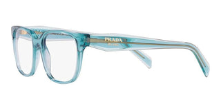 Prada PR 17ZV women Blue Squared Eyeglasses