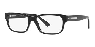 Prada PR 18ZV men Black Geometric Eyeglasses