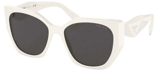 Prada PR 19ZS women White Geometric Sunglasses