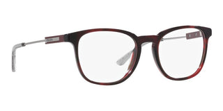 Prada PR 19ZV men Havana Geometric Eyeglasses