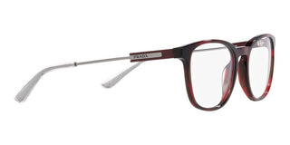 Prada PR 19ZV men Havana Geometric Eyeglasses