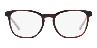 Prada PR 19ZV men Havana Geometric Eyeglasses