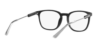 Prada PR 19ZV men Black Geometric Eyeglasses