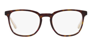 Prada PR 19ZV men Havana Geometric Eyeglasses