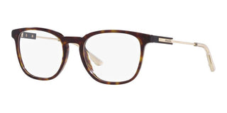 Prada PR 19ZV men Havana Geometric Eyeglasses