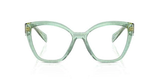 Prada PR 20ZV women Green Butterfly Eyeglasses