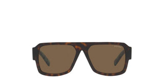 Prada PR 22YS men Havana Squared Sunglasses