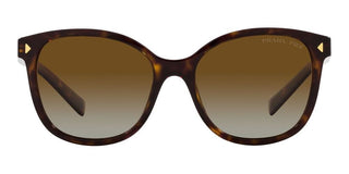 Prada PR 22ZS women Havana Squared Sunglasses