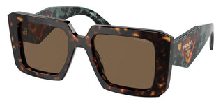 Prada PR 23YS women Havana Geometric Sunglasses