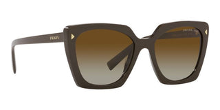 Prada PR 23ZS women Brown Squared Sunglasses