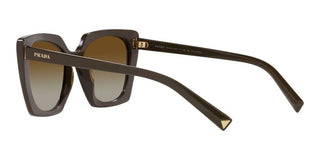 Prada PR 23ZS women Brown Squared Sunglasses