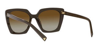 Prada PR 23ZS women Brown Squared Sunglasses