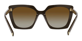 Prada PR 23ZS women Brown Squared Sunglasses