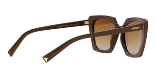 Prada PR 23ZS women Brown Squared Sunglasses